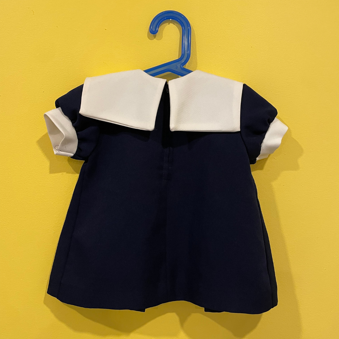 navy sailor dress 12-18M