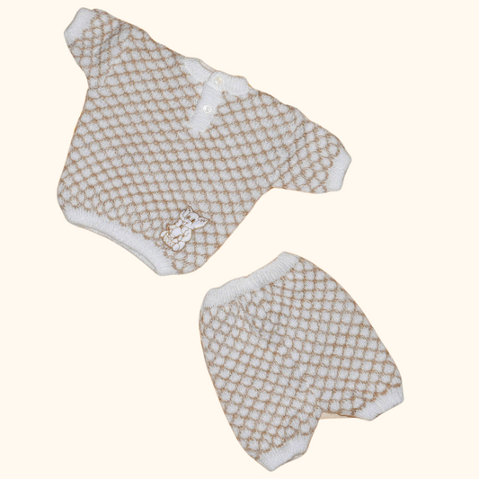 knit top and bloomers 12-18M