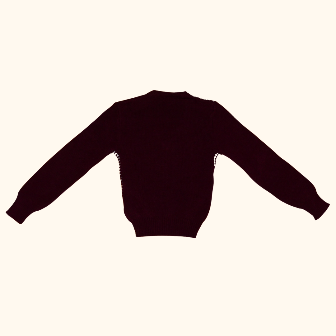 cashmere v neck 12-18M