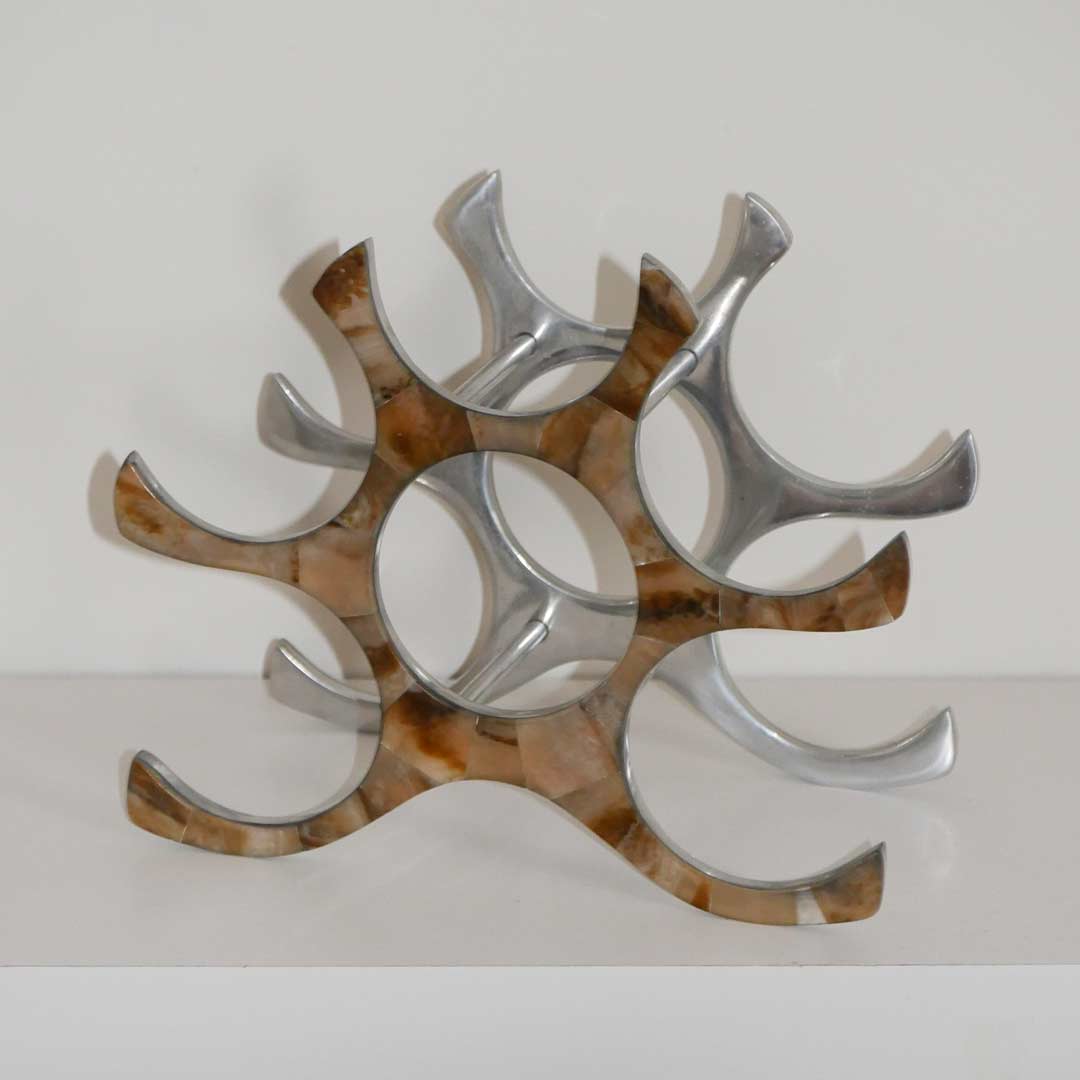 black dot shops wine rack