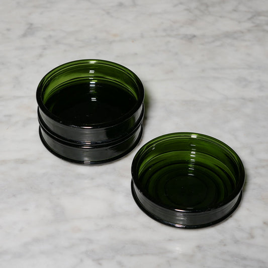 set of 3 vintage nissen denmark stacking bowls