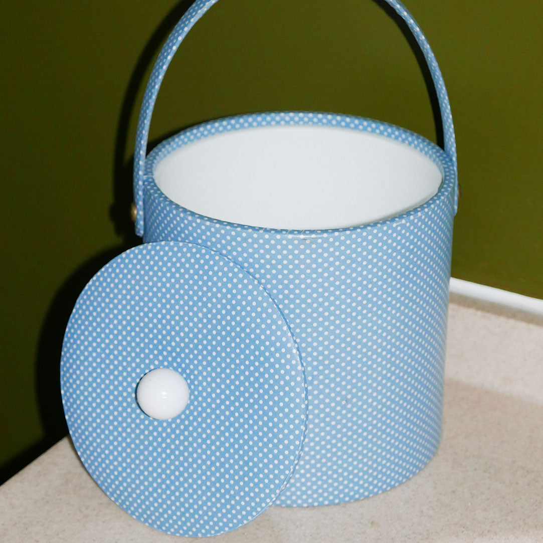 baby blue ice bucket