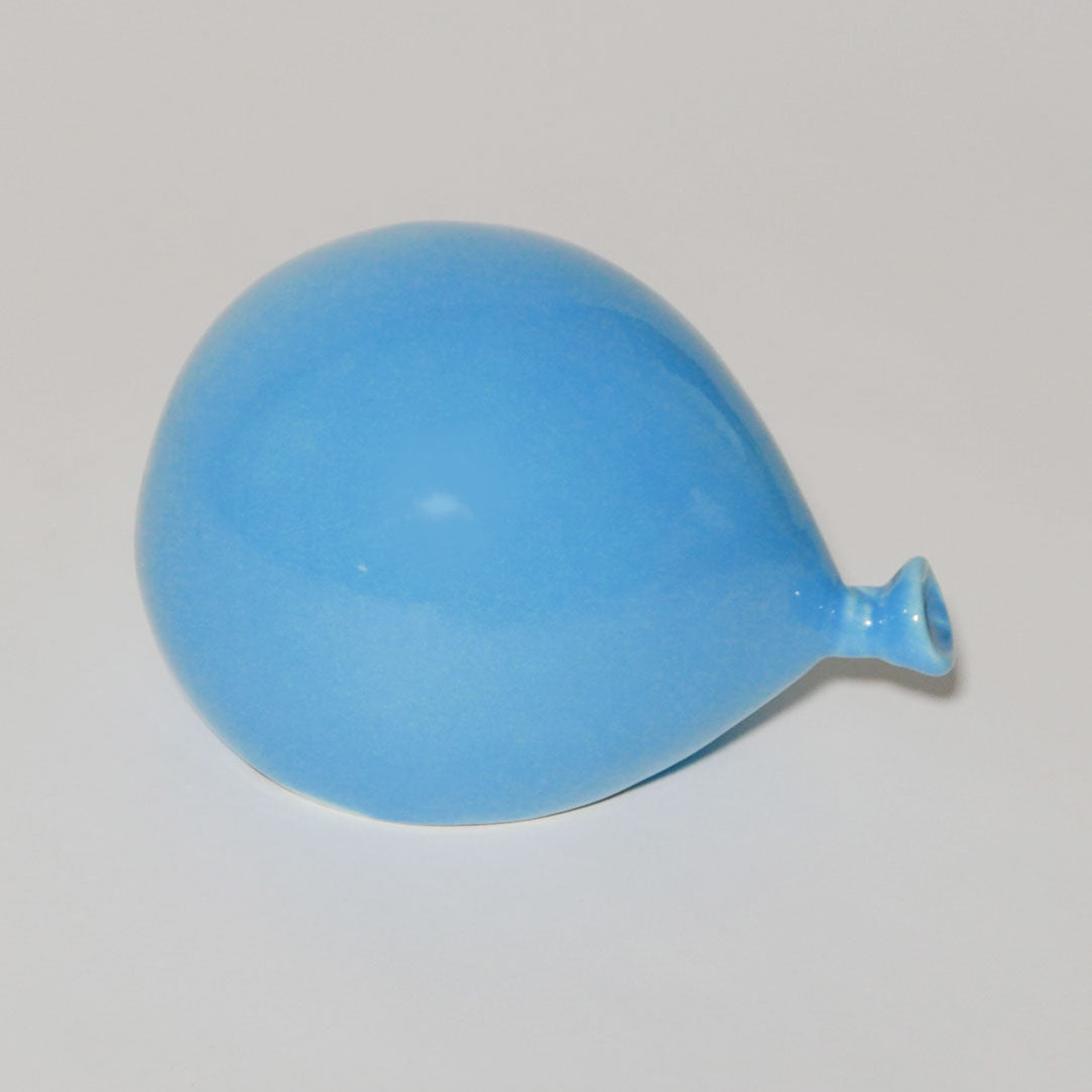 ceramic baby blue balloon