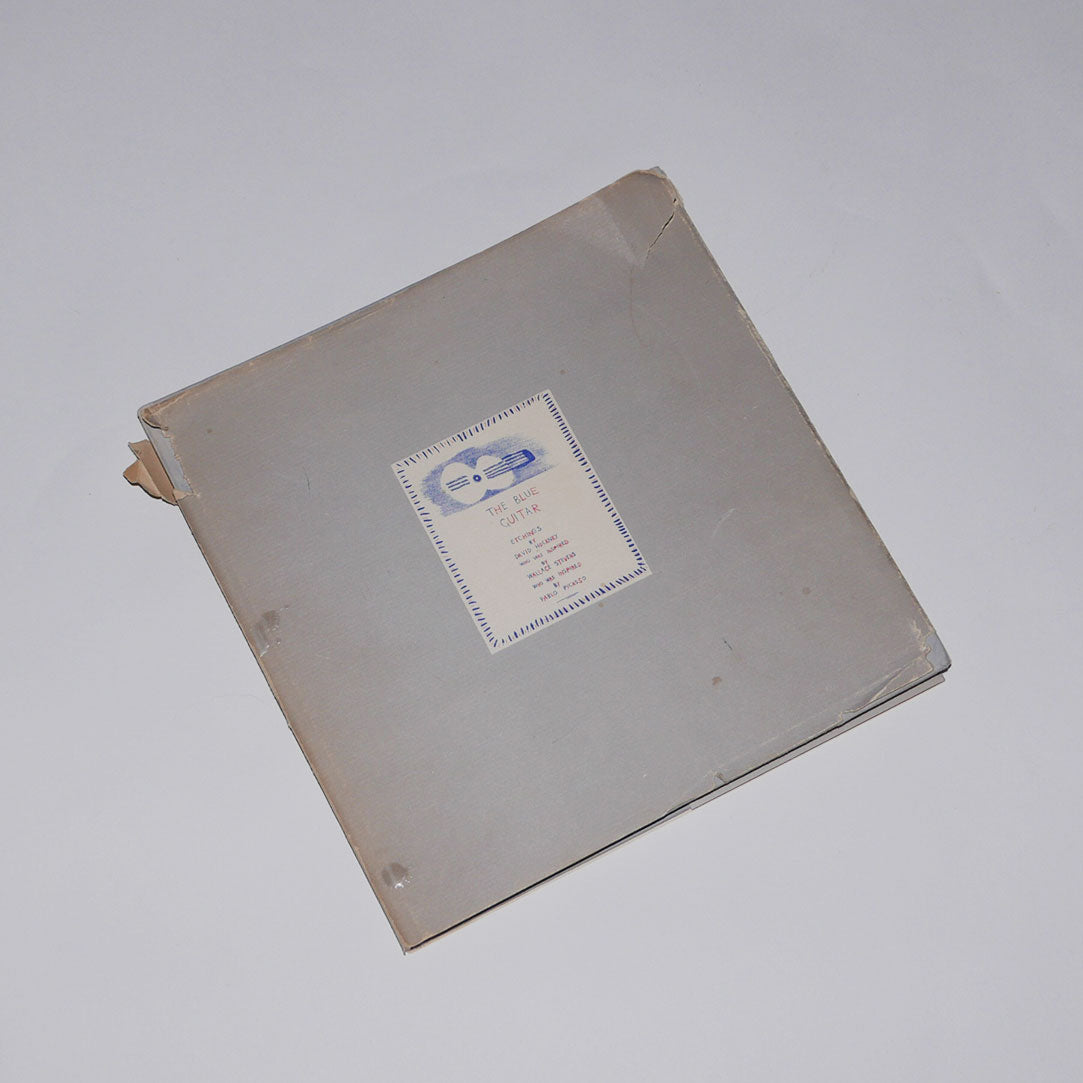 the blue guitar etchings by david hockney