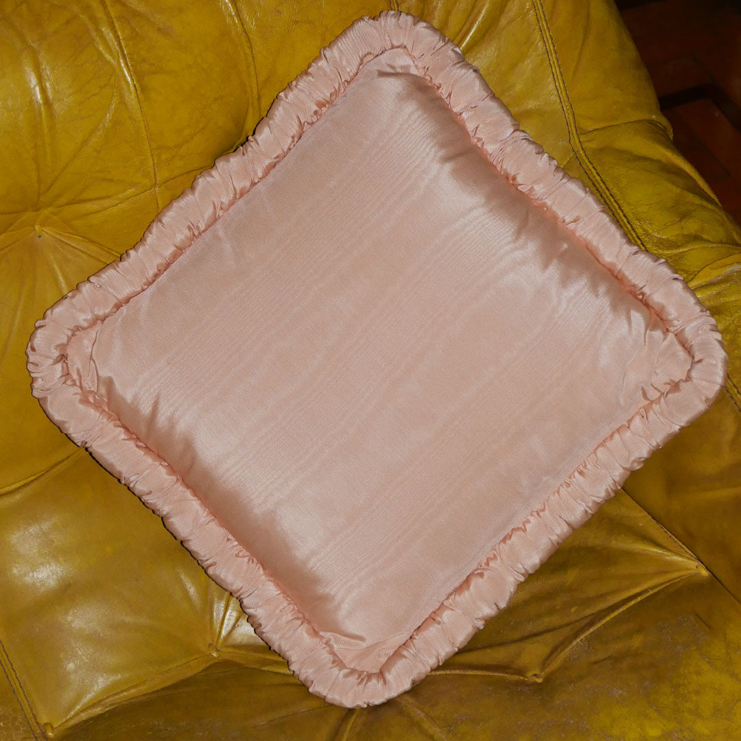 blush throw pillow black dot shops