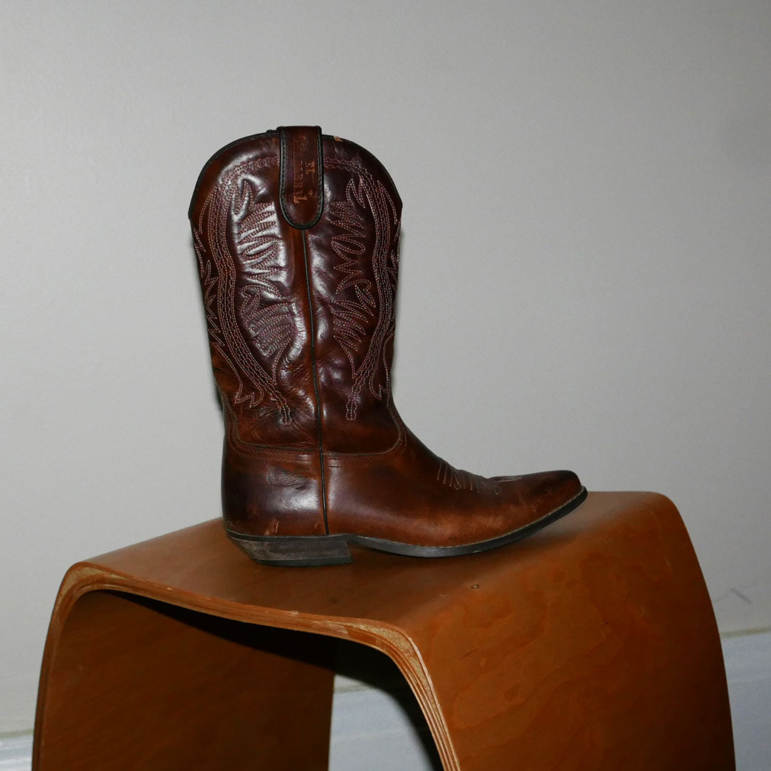 vintage cowboy boot