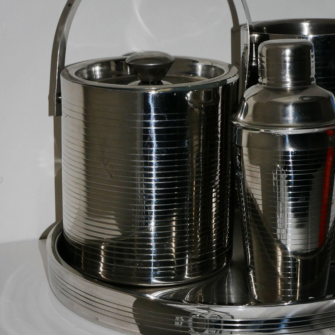 italian ribbed bar set