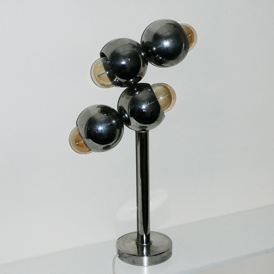chrome eyeball lamp