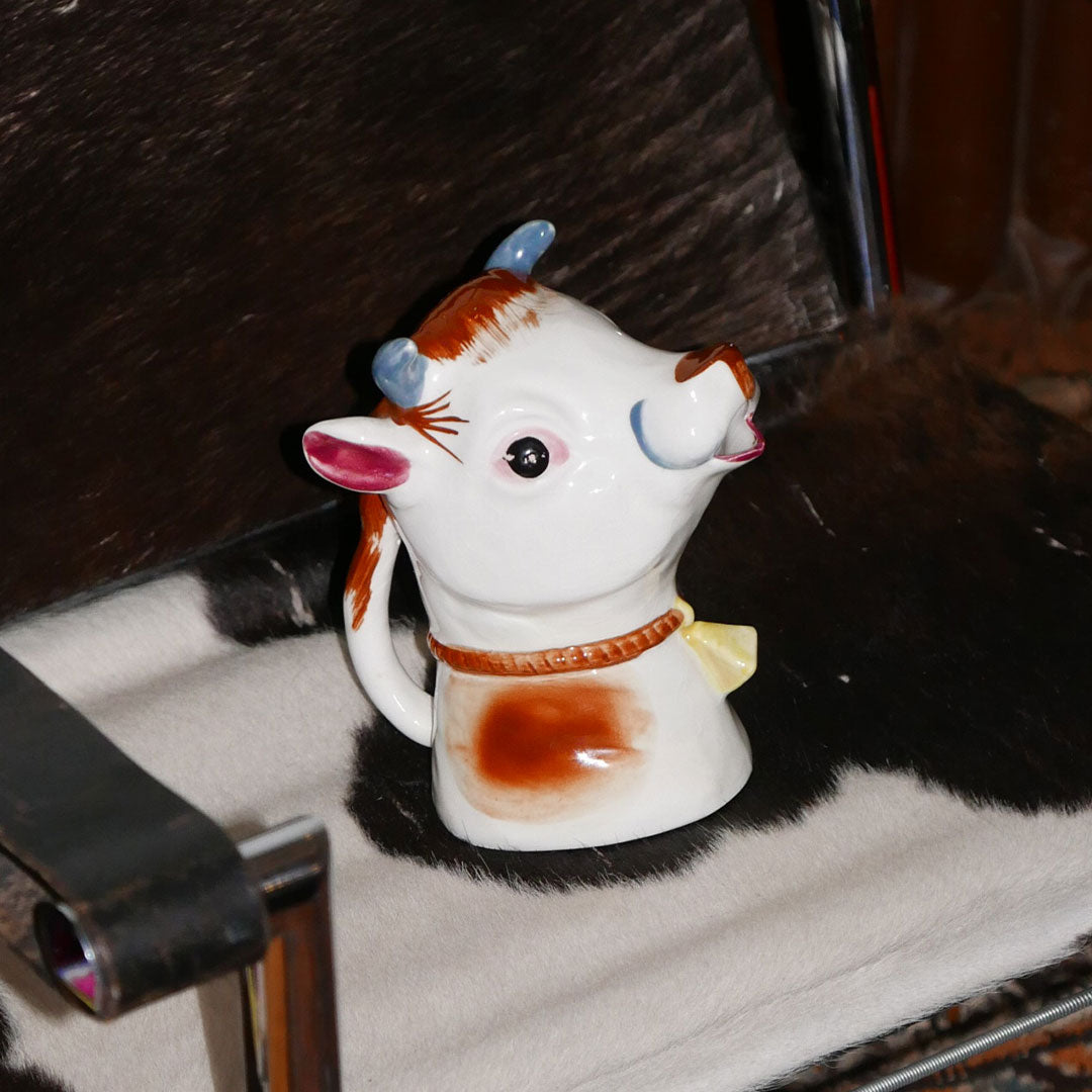 Vintage Cow Creamer Milk Pitcher