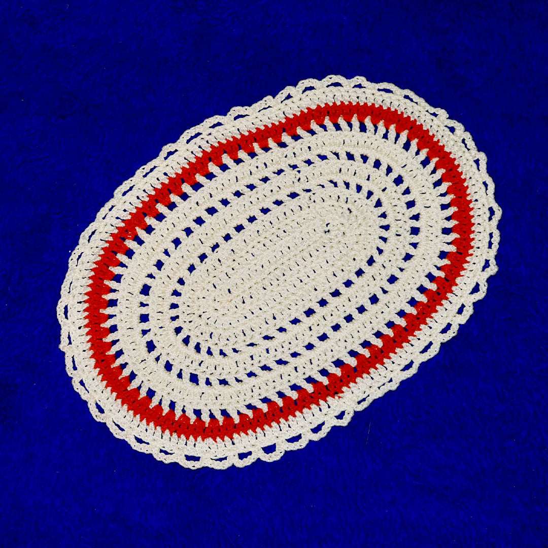 4x crochet placemats