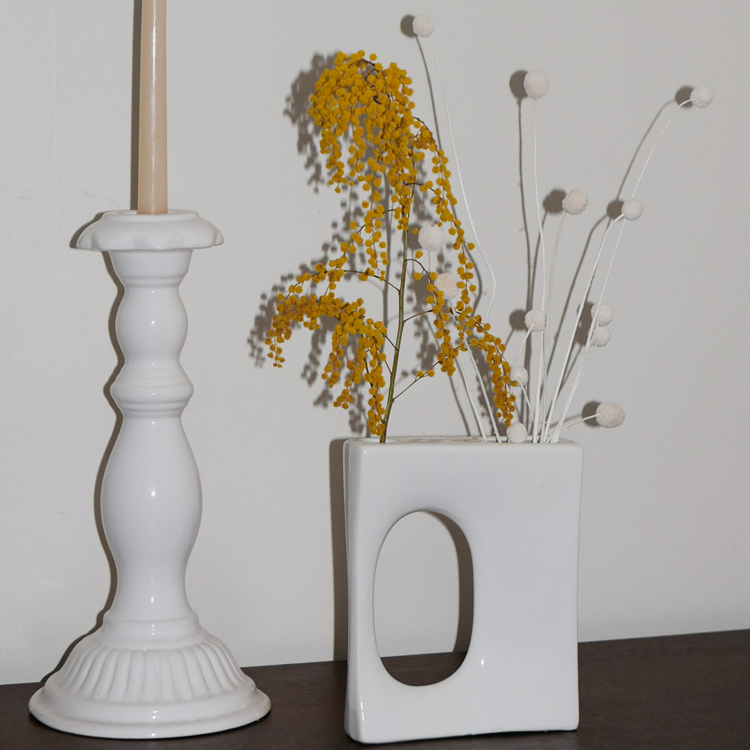 peek-a-boo art deco vase