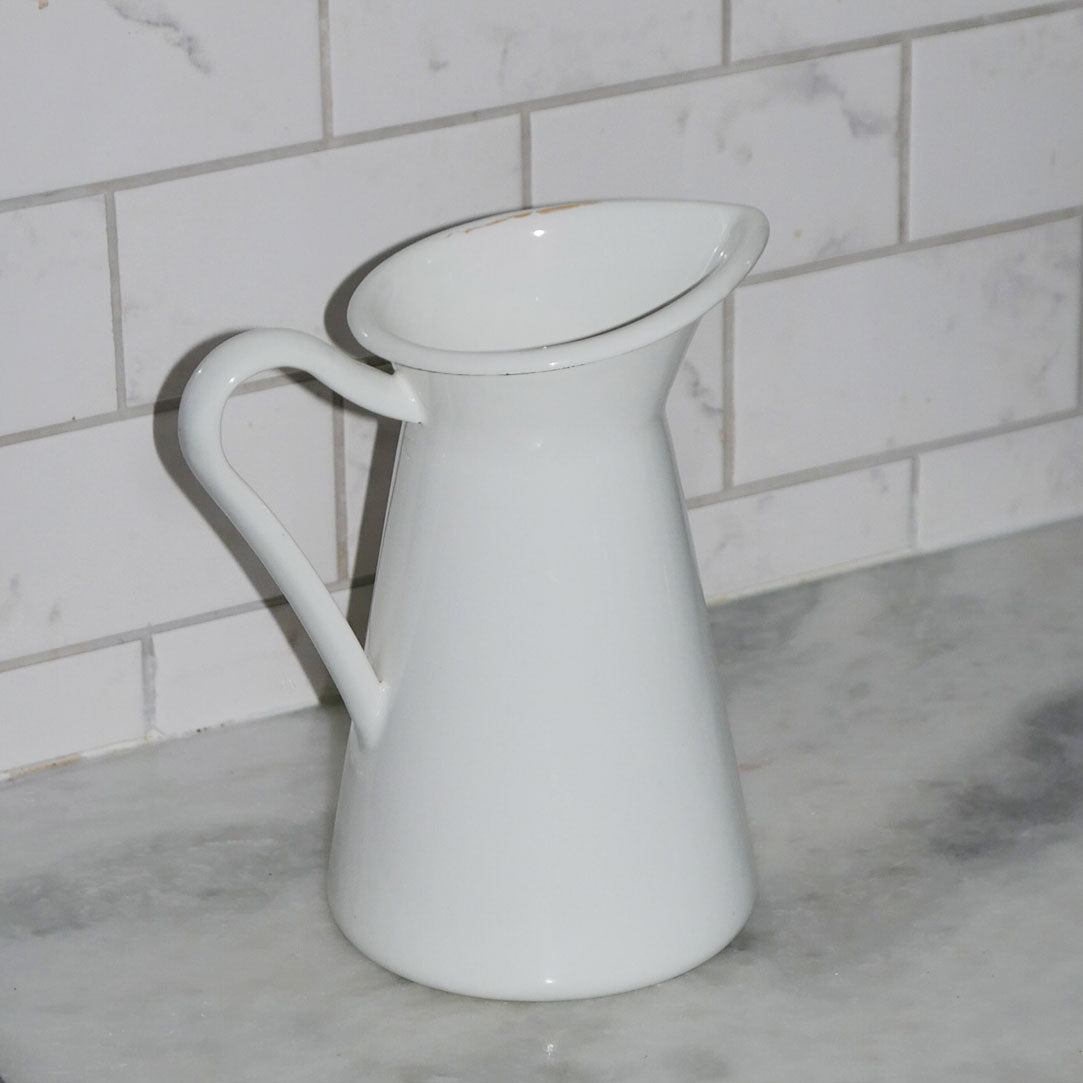 enamel pitcher