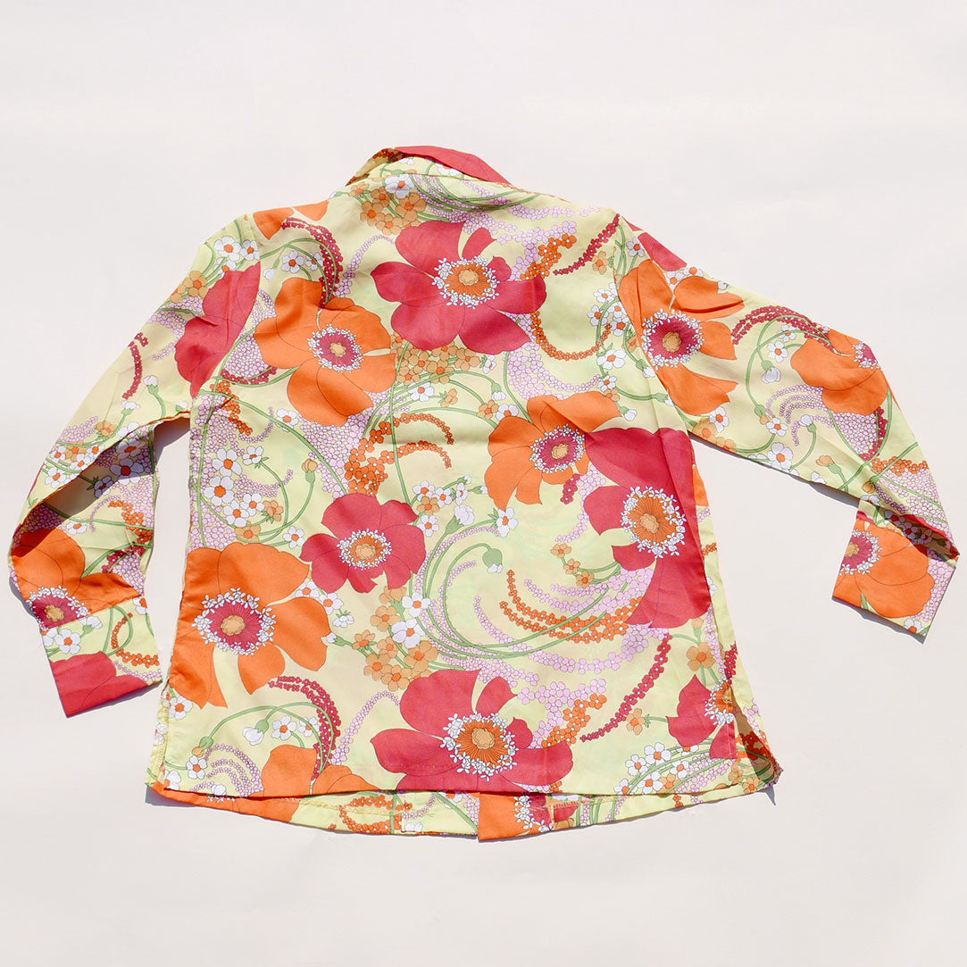 floral print blouse
