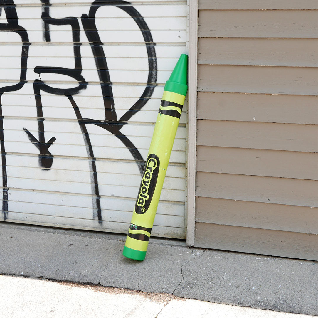 green display crayon