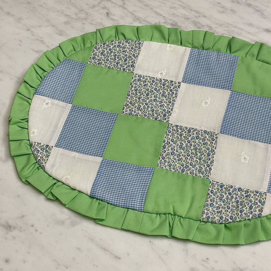 4x patchwork placemat set