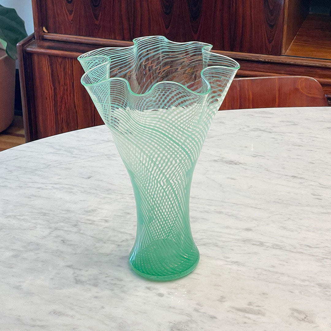 handkerchief vase