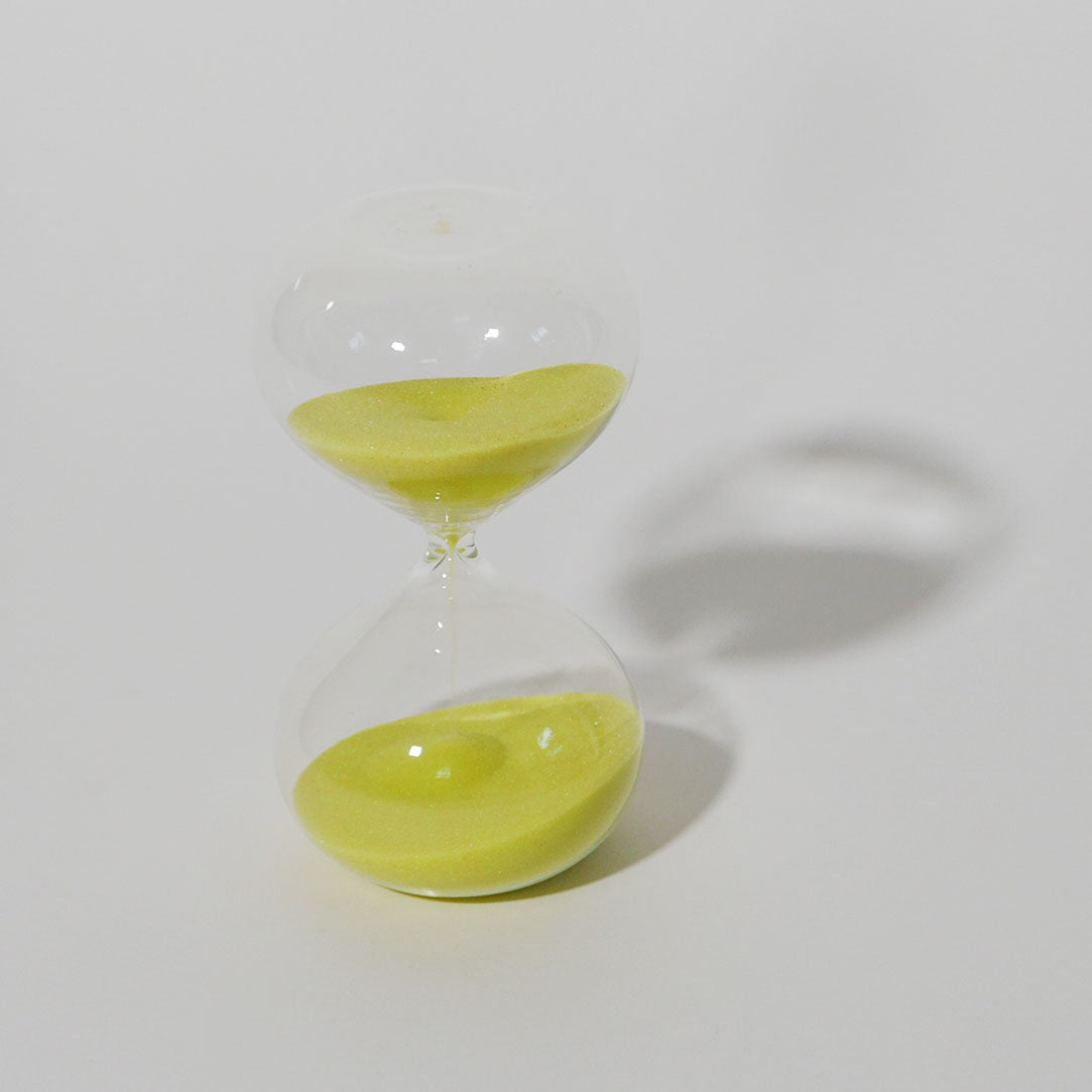 chartreuse green hourglass