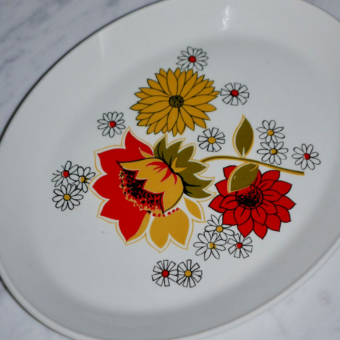 johnson brothers serving plate black dot shops