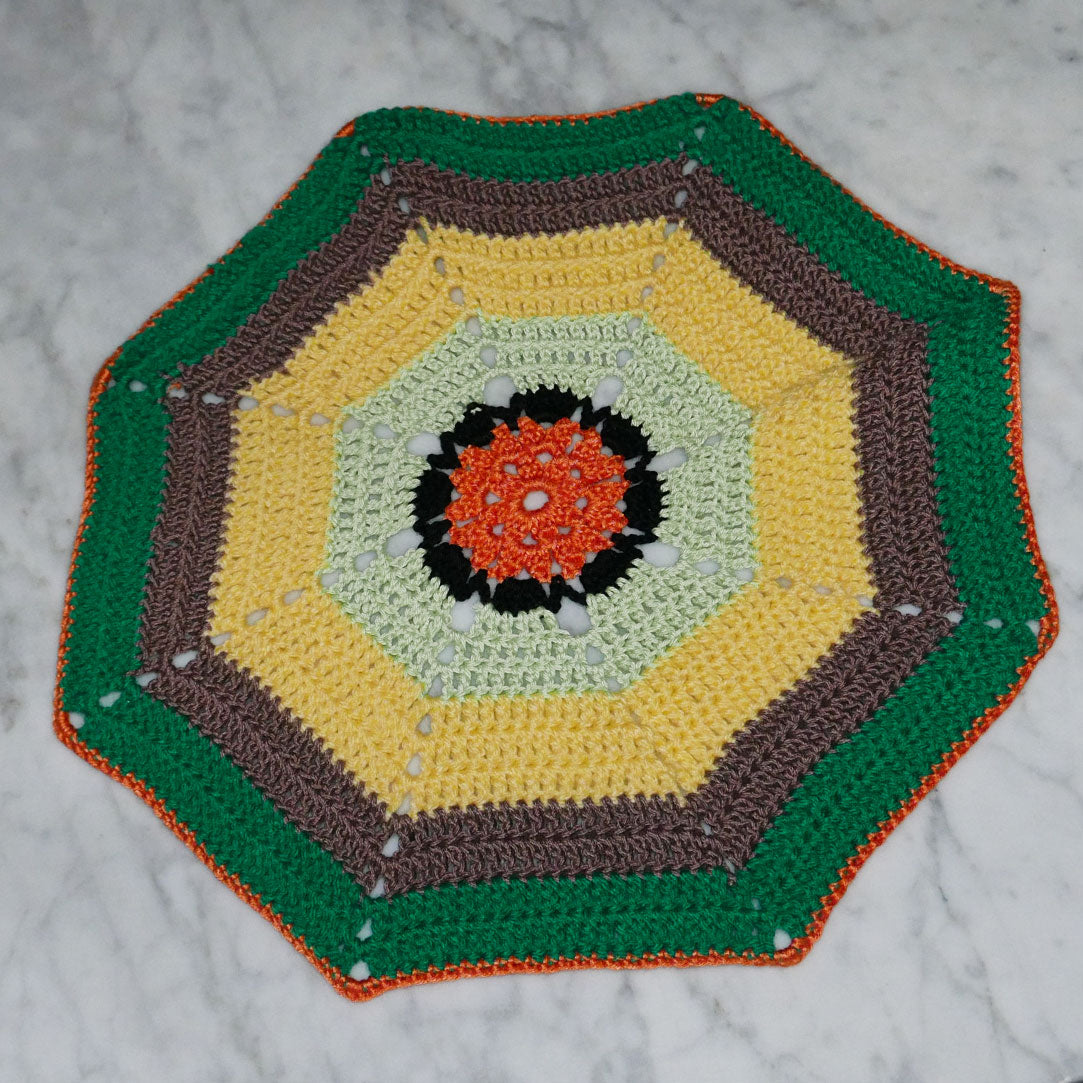 crochet placemats vintage