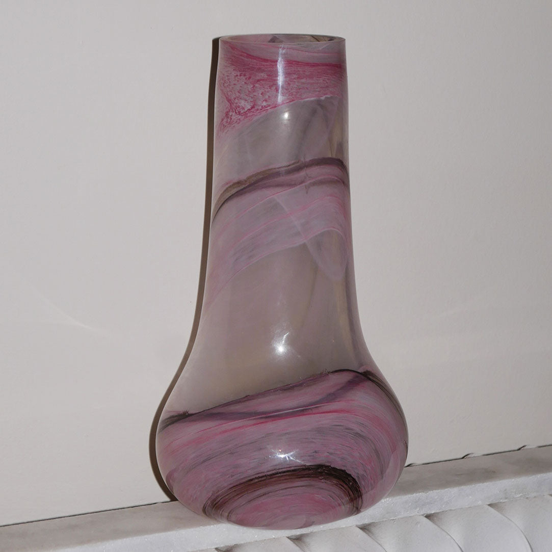 swirled murano vase
