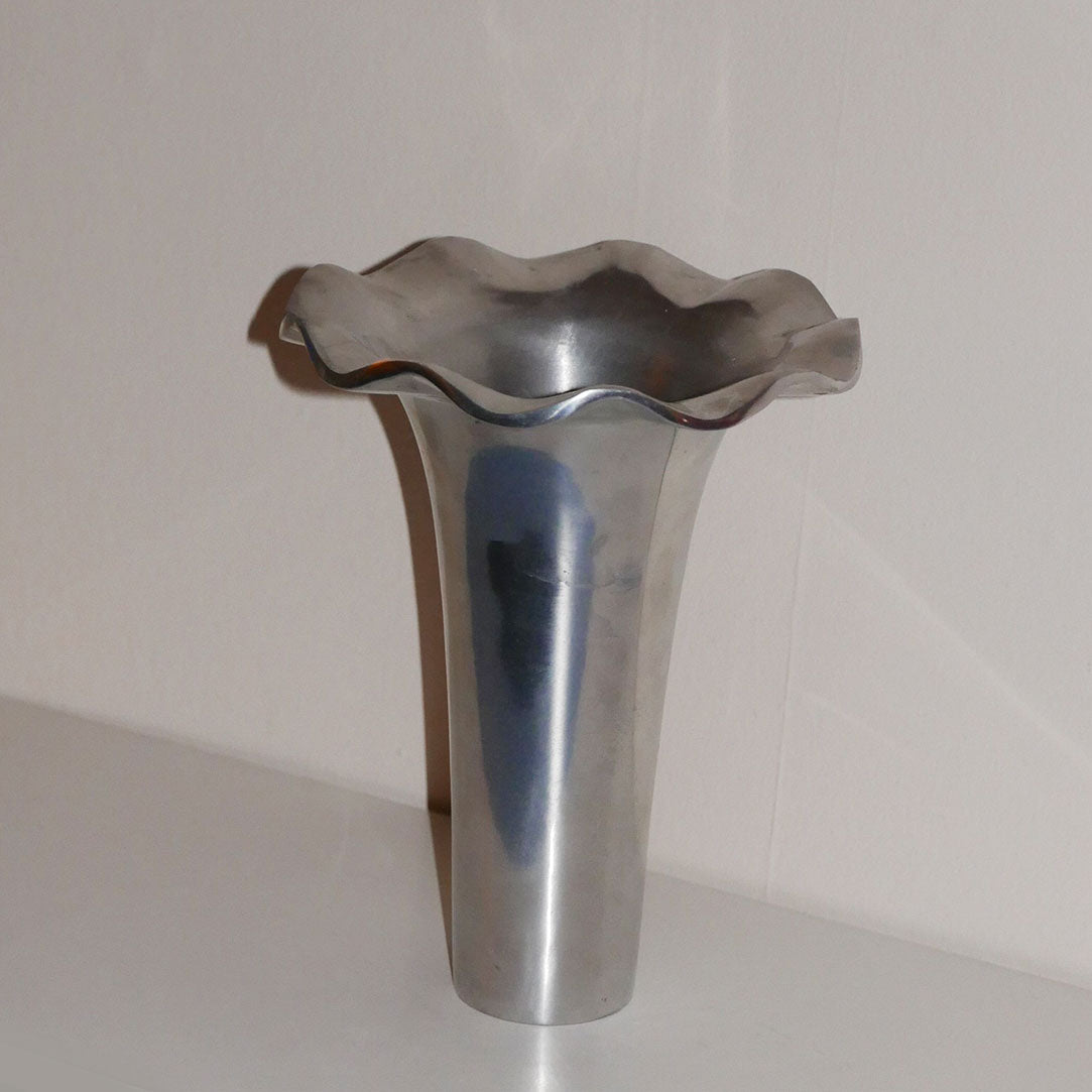 metal vase