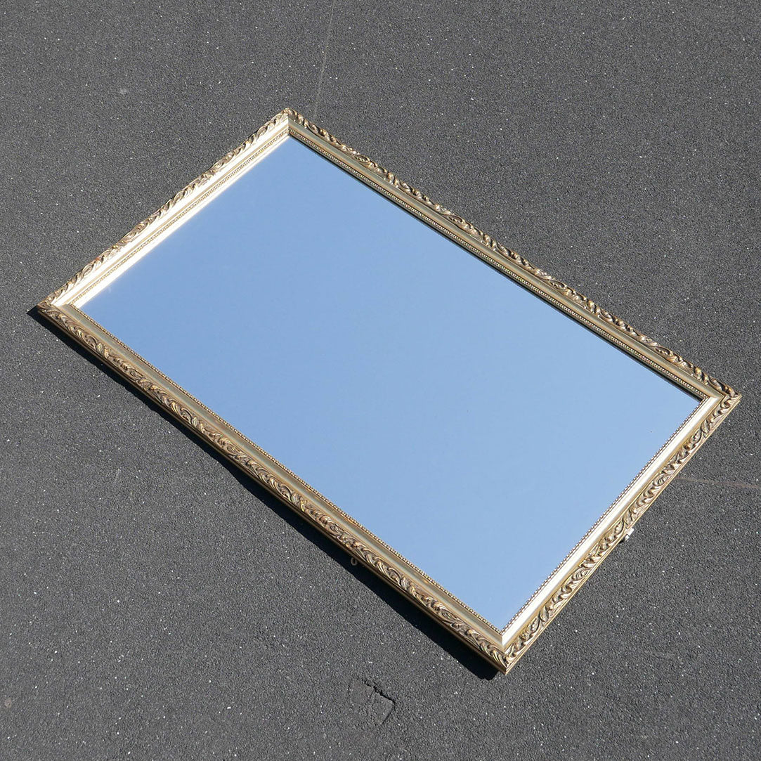 antique gold mirror
