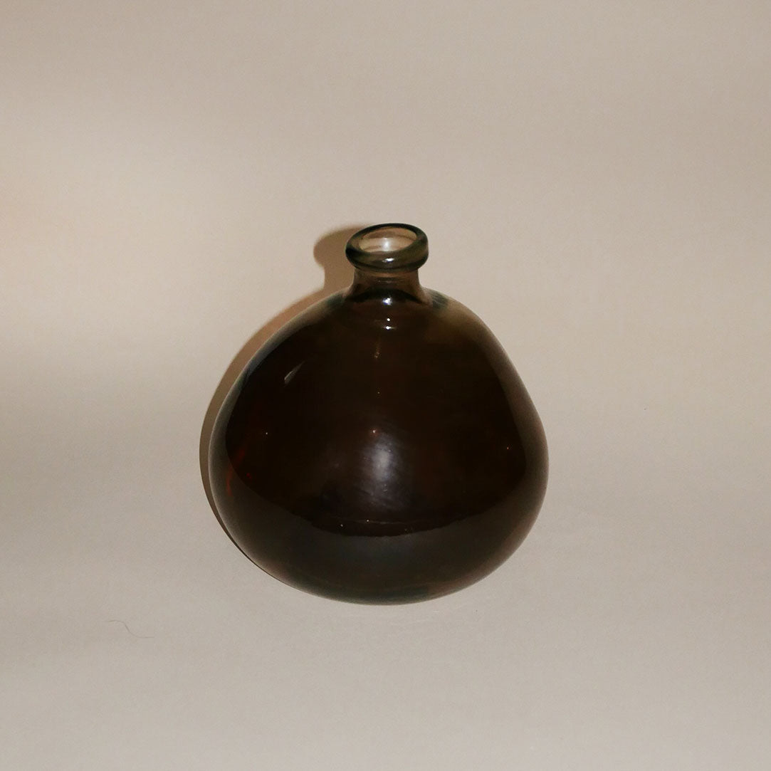 handblown glass vase