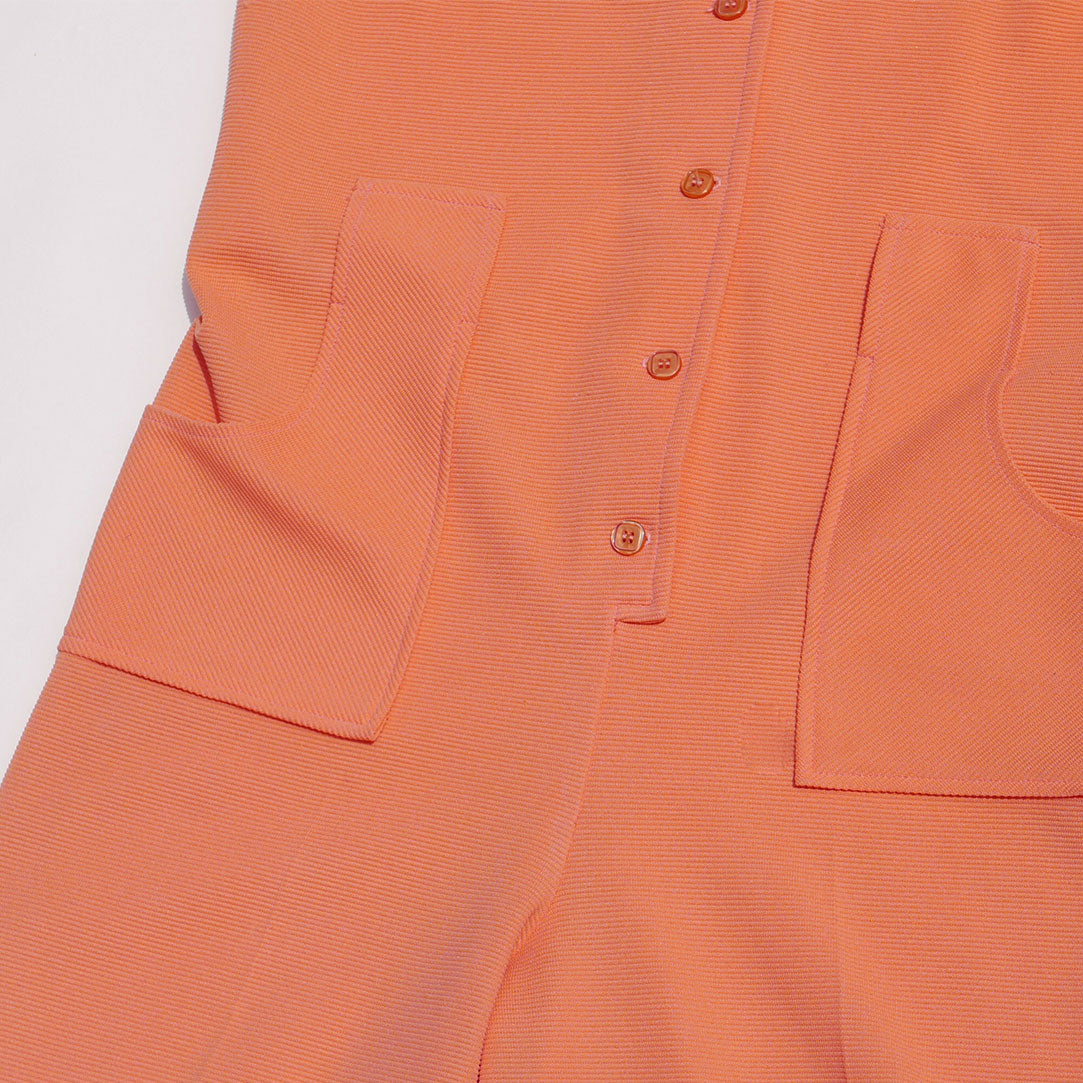 vintage peach jumpsuit