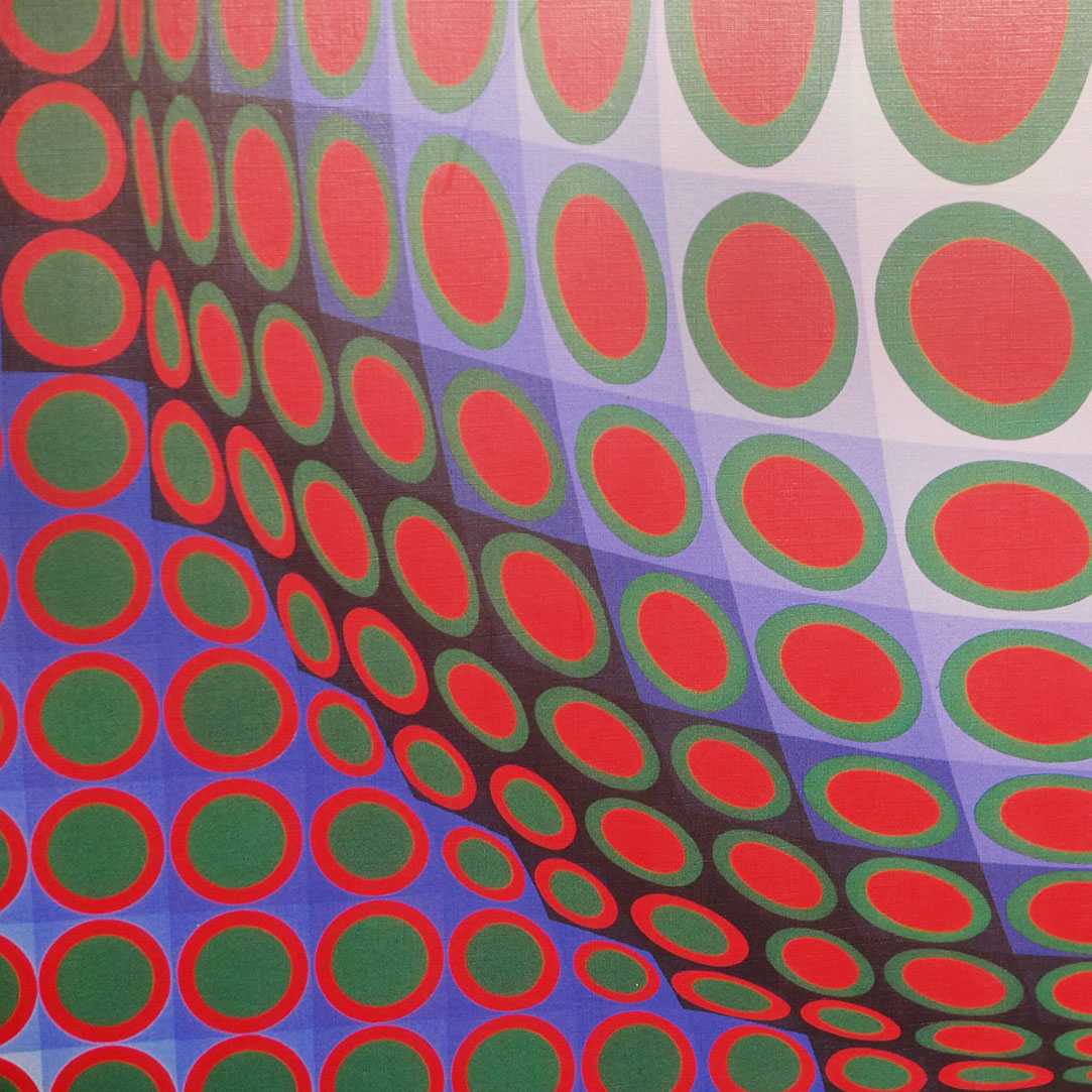victor vasarely vega tek 1968