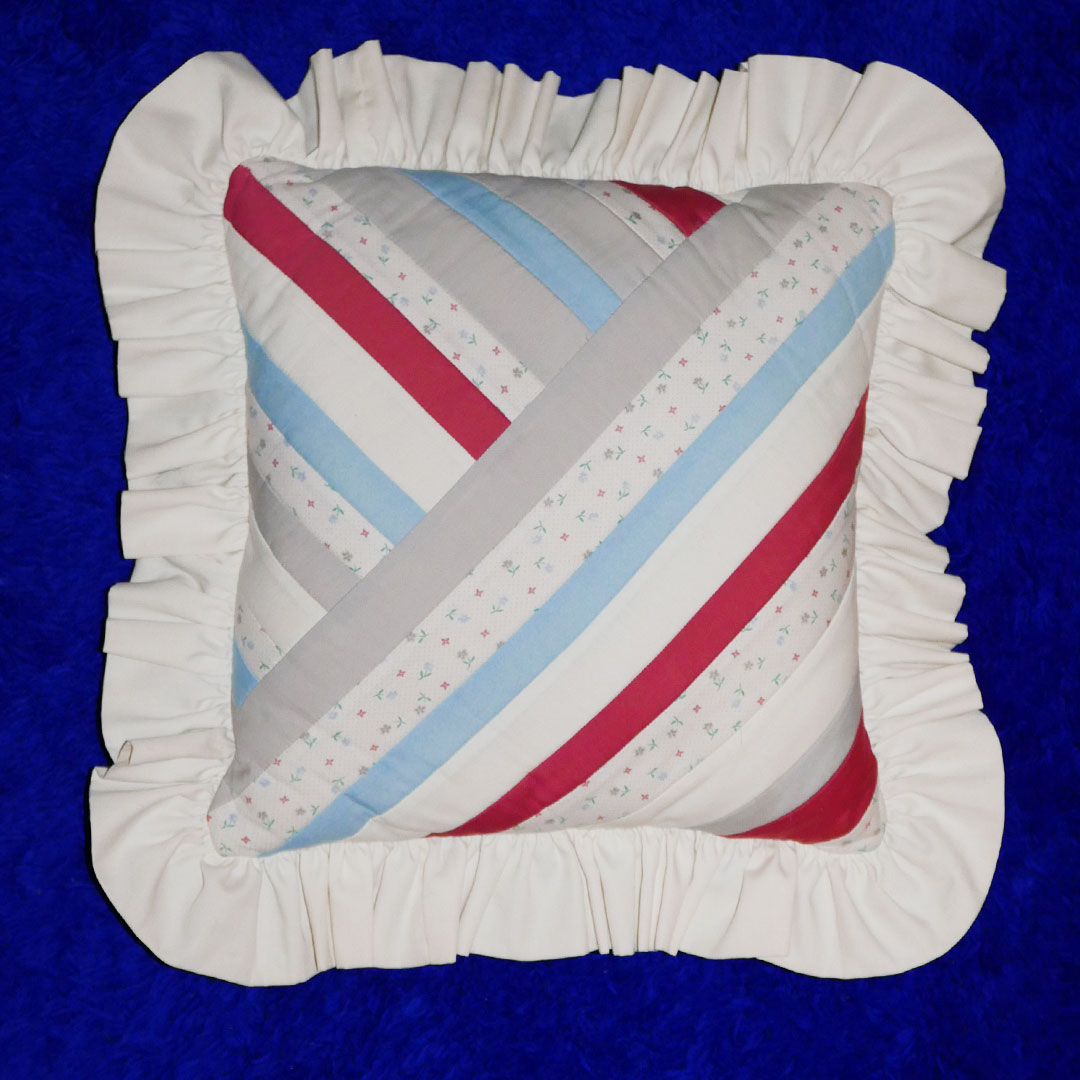 quilted throw pillow M