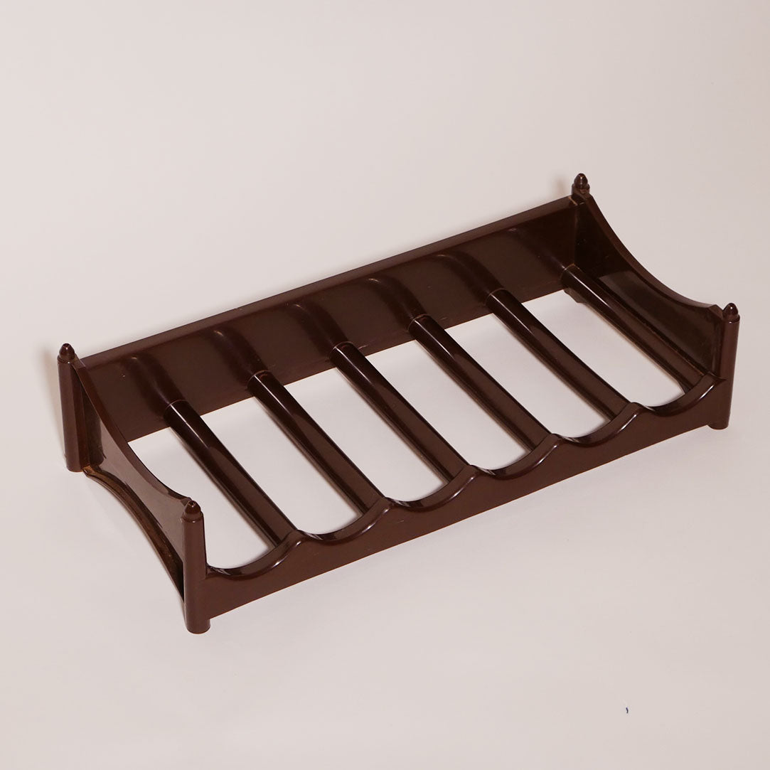 stackable plastic space age wine rack