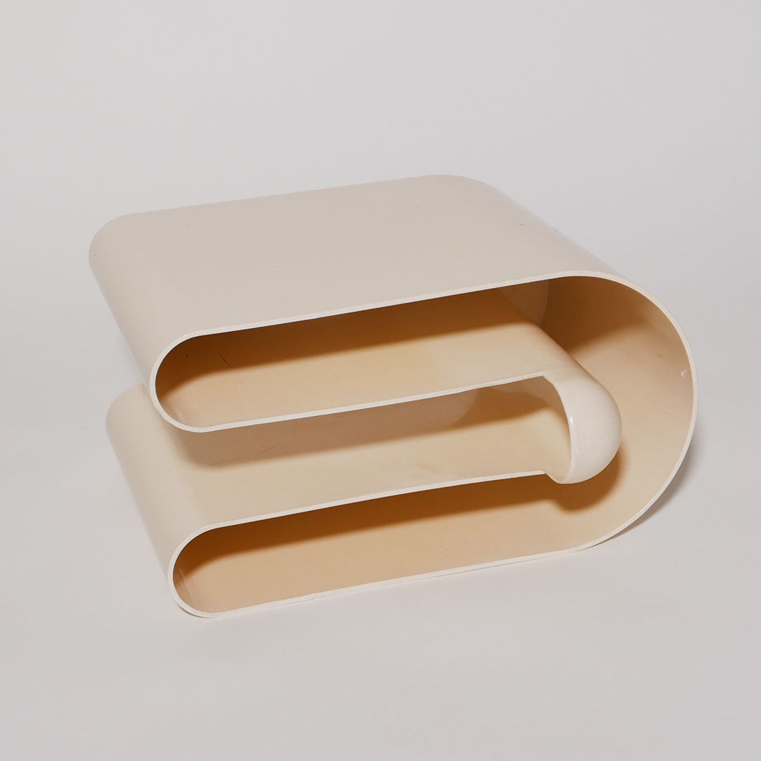 molded plastic u shaped magazine rack