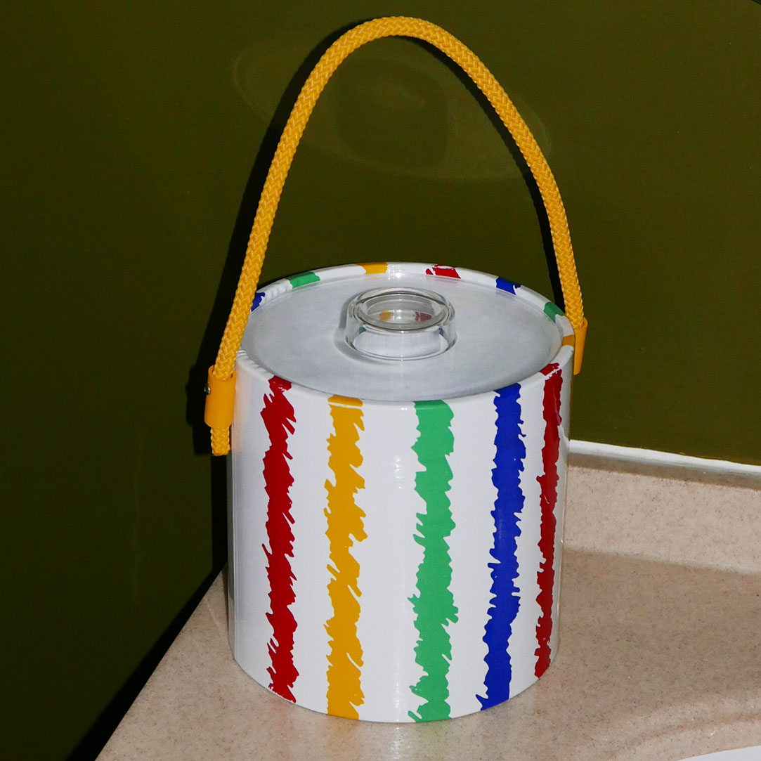 rainbow ice bucket