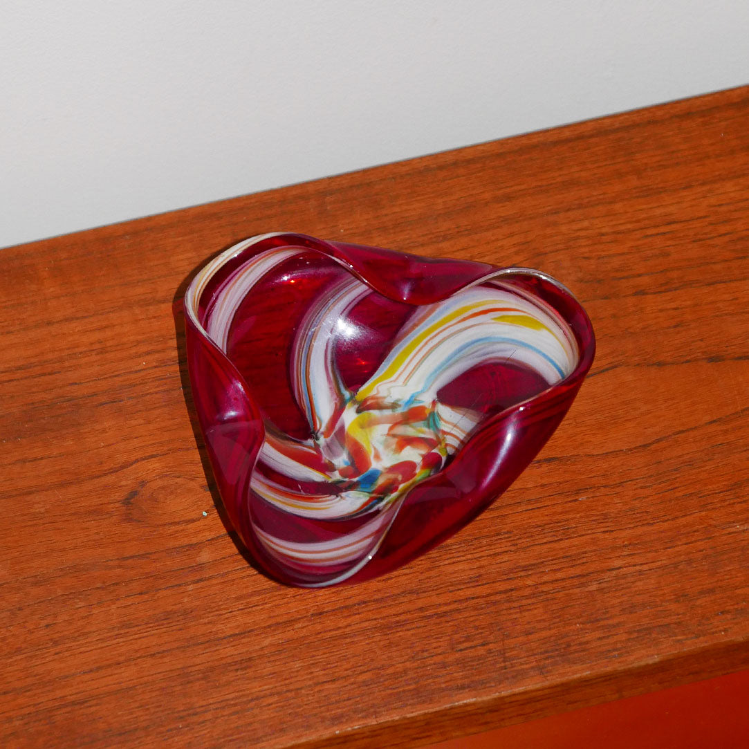 handblown swirl catchall