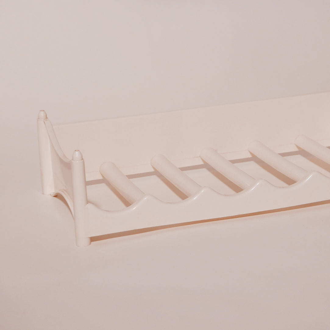 stackable plastic space age wine rack