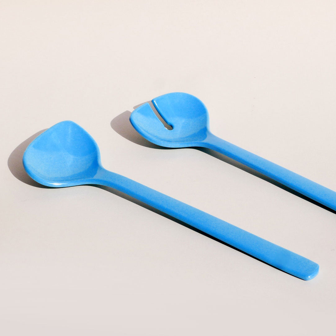 retro plastic serving spoons