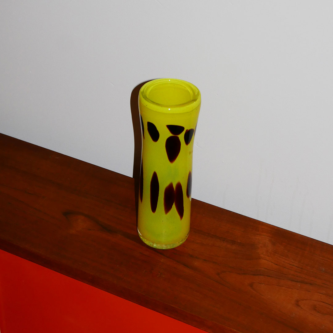 spotted vase