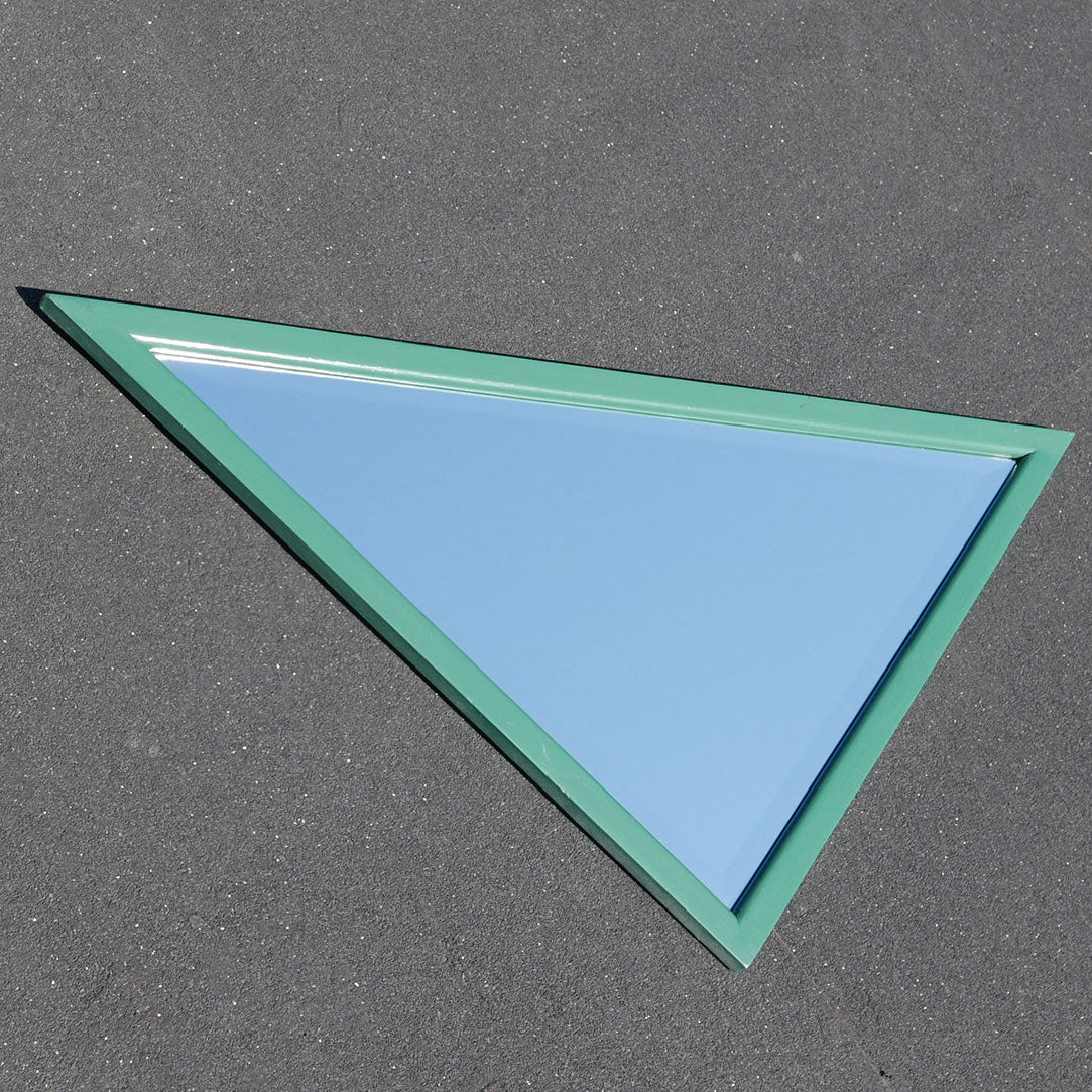 green triangle mirror toronto vintage