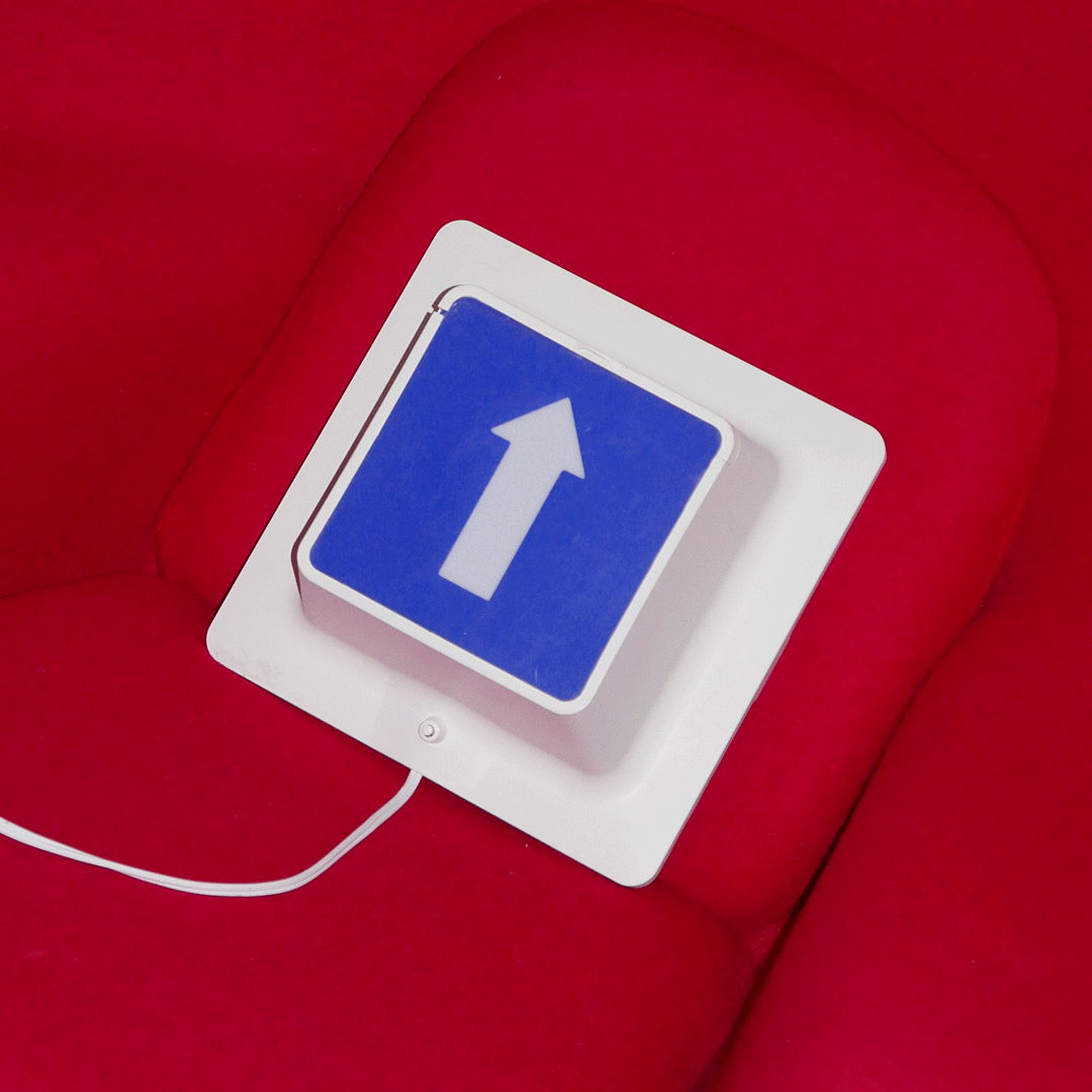 vintage ikea "up" light