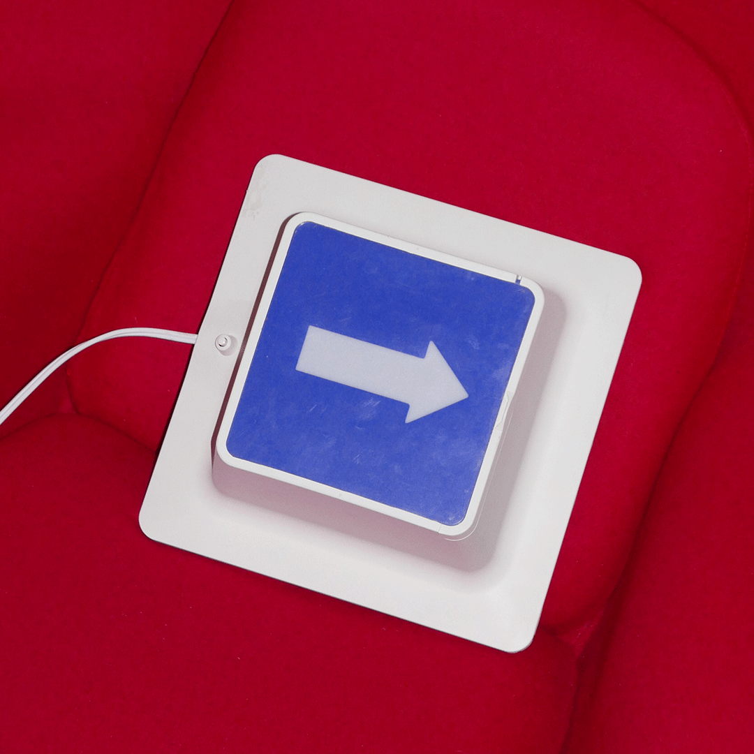 vintage ikea "up" light