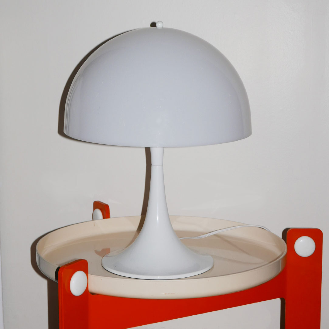 Verner Panton Panthella Table Lamp for Louis Poulsen