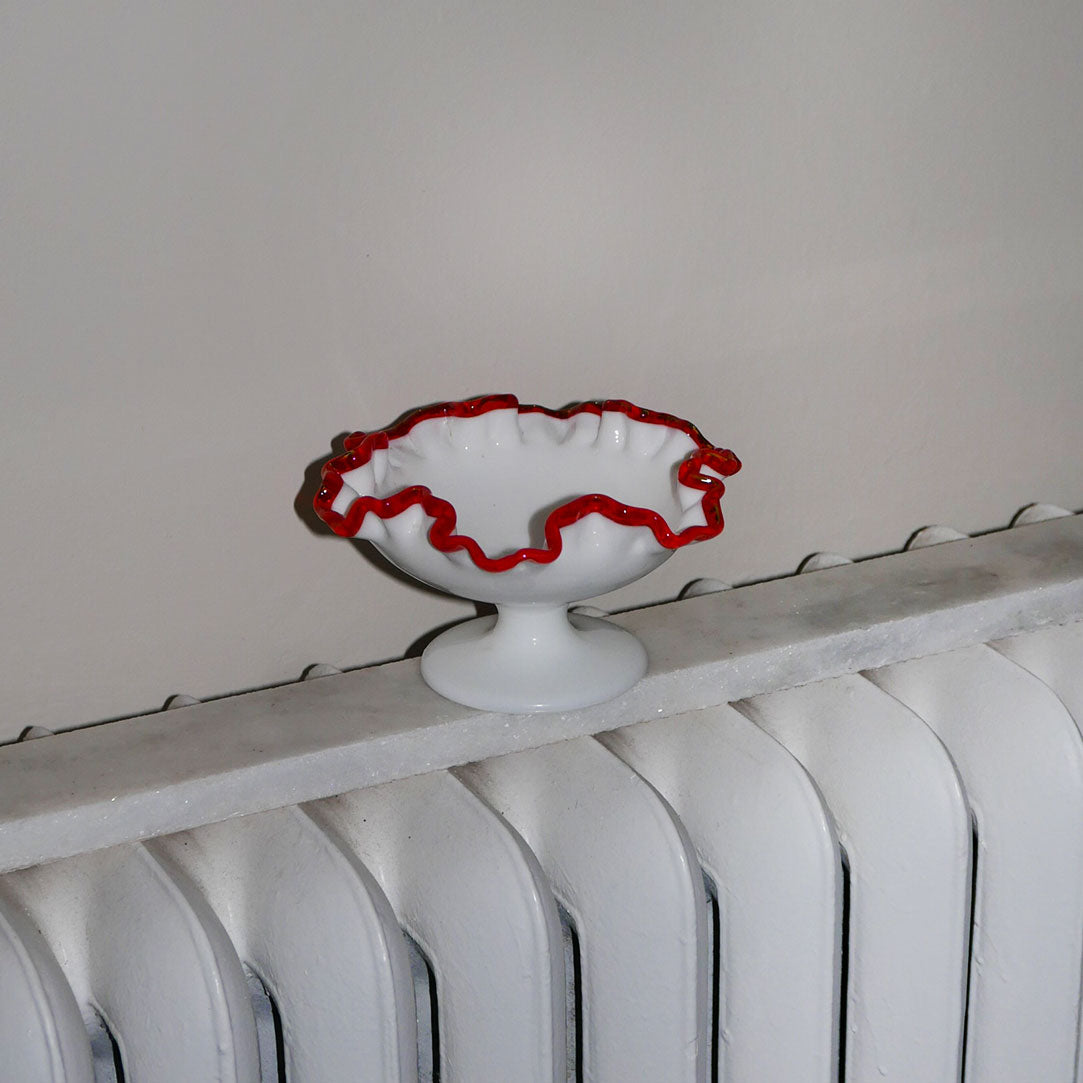 vintage pedestal bowl