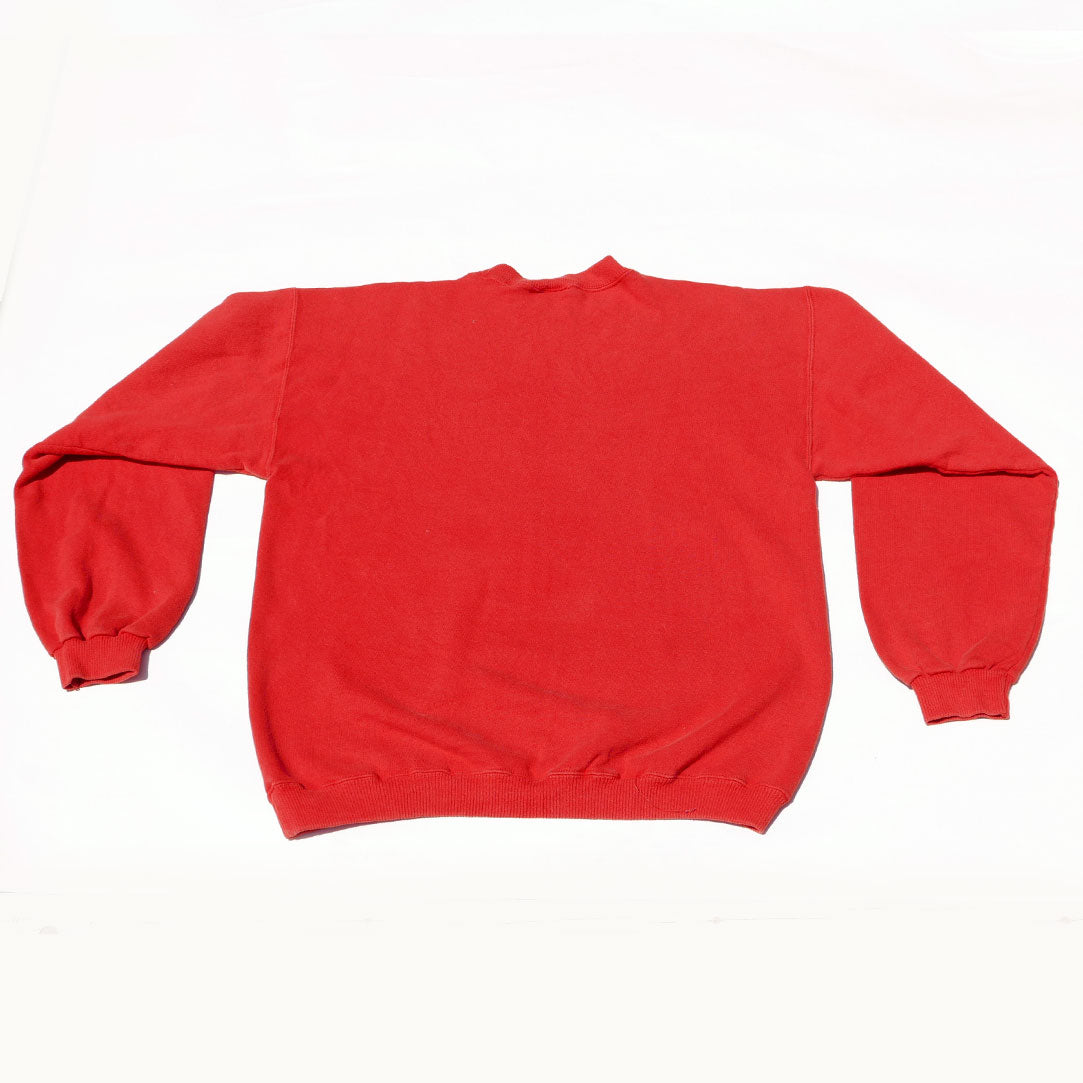 wisconsin red crewneck