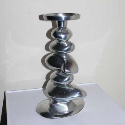 stone candle holder