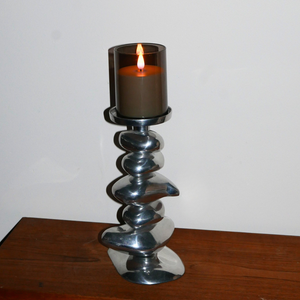 stone candle holder