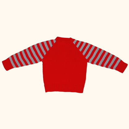 candy cane v neck 3T