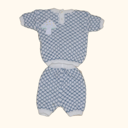 knit top and bloomers 12-18M
