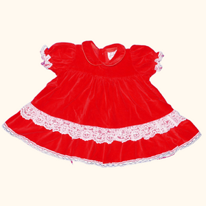 red lace dress 12M