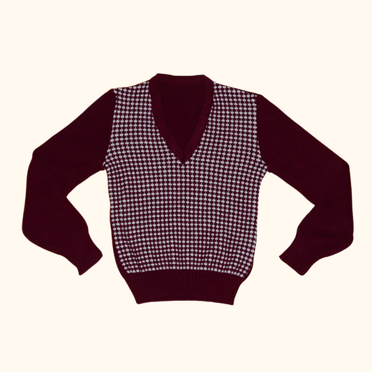 cashmere v neck 12-18M
