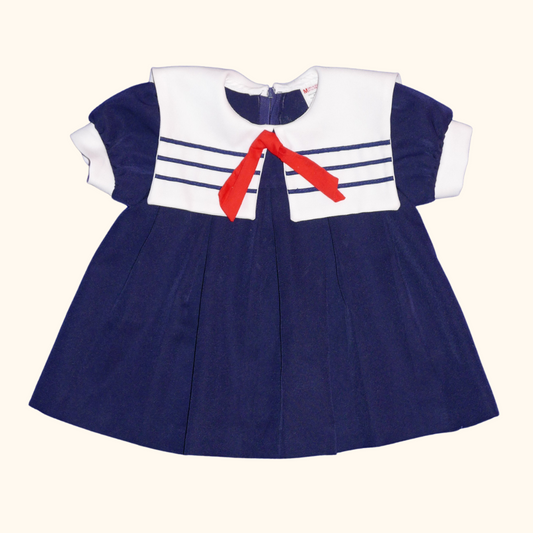 navy sailor dress 12-18M